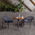 Porcelanato Pedra Fosco Borda Reta Externo 90x90cm Samba Rock Graphite Portobello