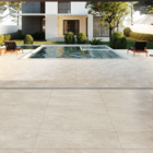 Porcelanato Pedra Fosco Borda Reta Externo 94x94cm 94723 Bege Embramaco