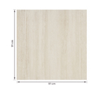Porcelanato Pedra Granilhado Borda Reta Externo 91x91cm Helos Beige Artens