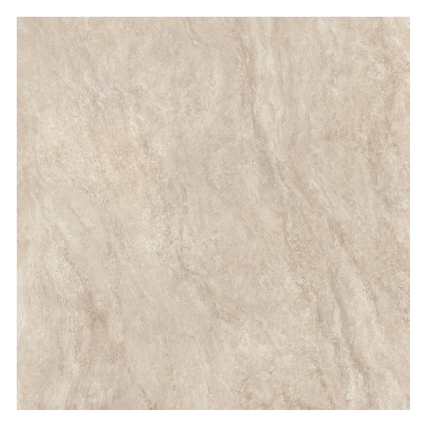 Porcelanato Pedra Acetinado Natural Borda Reta Interno 120x120cm Vena Roma Crema Portobello