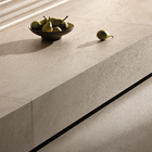 Porcelanato Pedra Acetinado Natural Borda Reta Interno 120x120cm Vena Roma Crema Portobello
