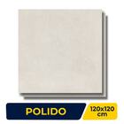Porcelanato Polido 120x120cm Caixa 2,85m² Incepa Urbano Cinza