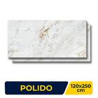 Porcelanato Polido 120x250 Caixa 2,99m² Roca Marmore Parana M