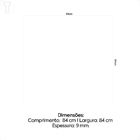 Porcelanato Polido 84x84cm Caixa 2,80m² Delta Granada Off Whi