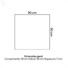 Porcelanato Polido 90x90cm Caixa 2,40m² Incepa Marmo Real Ret