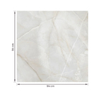 Porcelanato Marmorizado Polido Borda Reta Interno 94x94cm Marmo Kenya Lux Embramaco
