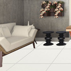 Porcelanato Polido Interno Borda Reta 100x100cm modelo Super White Platinum