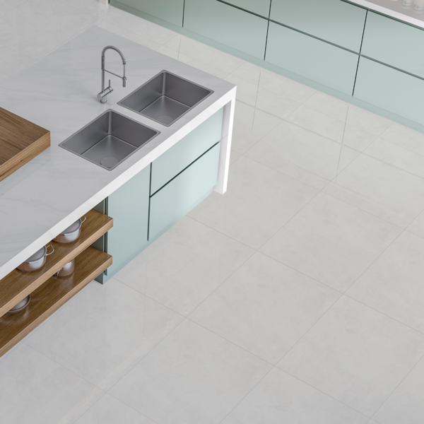 Porcelanato Cimentício Polido Borda Reta Interno 71x71cm Max Loft