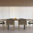 Porcelanato Cimentício Polido Borda Reta Interno 84x84cm Gobi Greige Eliane