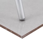 Porcelanato Cimentício Polido Borda Reta Interno 90x90cm Munari Cinza Eliane