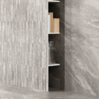 Porcelanato Marmorizado Polido Borda Reta Interno 90x90cm Storm Gray Portobello