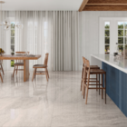 Porcelanato Marmorizado Polido Borda Reta Interno 90x90cm Storm White Portobello