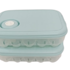 Porta 20 Ovos Grandes Caixa Organizadora Tampa Az Kit Com 2