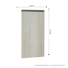 Porta 40cm Legno Crema Spring