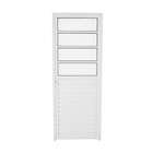 Porta 4 Vidros Fixos Em Alumínio L25 210 X 080 X 6 Cm Direita