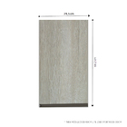 Porta 60cm (2x30cm) Legno Crema Spring