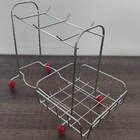 Porta 6 Xícaras Pires Cafezinho Suporte Cápsulas Guardanapo A