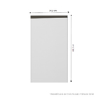 Porta 70cm Branca Spring