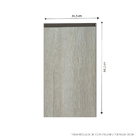 Porta 70cm Legno Crema Spring