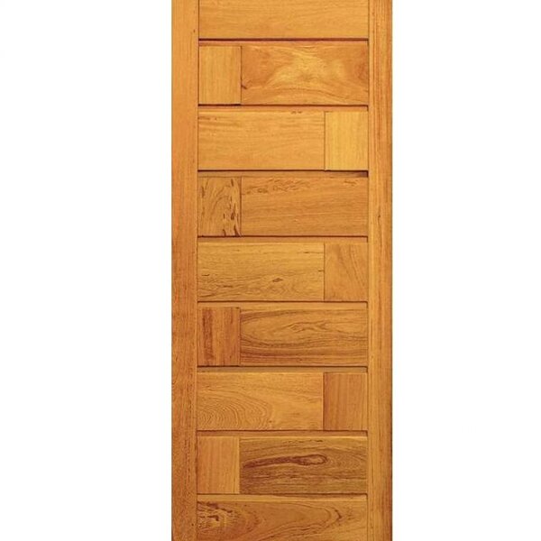 Porta 713 Brotas - Madeira Maciça - Angelim Medida:2,10m X 1,