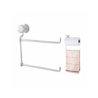 Porta / Suporte Duplo Para Papel Toalha Cozinha Em Alumínio