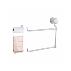 Porta / Suporte Duplo Para Papel Toalha Cozinha Em Alumínio