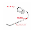 Porta / Suporte Para Papel Toalha Cozinha Em Alumínio