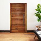 Porta  De Abrir 210x100cm Com Batente Madeira Maciça Tauri