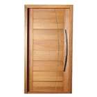 Porta  Frisada Em Arco Montada Em Madeira Maciã§a Tauari Mapa