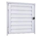 Porta Abrigo Alçapão Alumínio Branco 60x60 - Linha 25