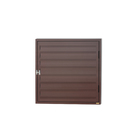 Porta Abrigo de Giro sem Ventilação Alumínio 80x80cm Brimak