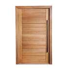 Porta Ad01 Montada Em Madeira Maciça Tauari Mapaf 92cm X 210cm