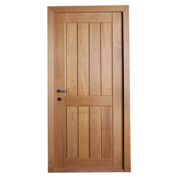 Porta Ad02 Em Madeira Maciça Tauari Mapaf 70cm X 210cm