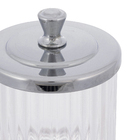 Porta Algodão Alston Prata Interdesign