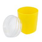 Porta Algodão Amarelo em Plástico Tule Geo Collage Martiplast