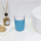 Porta Algodão Azul em Plástico Tule Caribbean OU