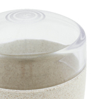 Porta Algodão Bege em Plástico Eco Martiplast