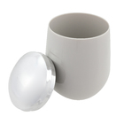 Porta Algodão Bege em Plástico New Belly Martiplast