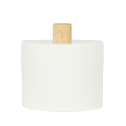 Porta Algodão Branco em Plástico Scandi Sensea