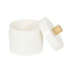 Porta Algodão Branco em Plástico Scandi Sensea