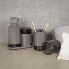 Porta Algodão Cinza Dual Ou