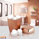 Porta Algodão Cobre Rosé Gold Fosco