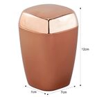 Porta Algodão Cobre Rosé Gold Fosco