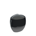 Porta-algodão/cotonetes - Spoom 10 8 X 10 6 X 8 5 Cm Fume Coza