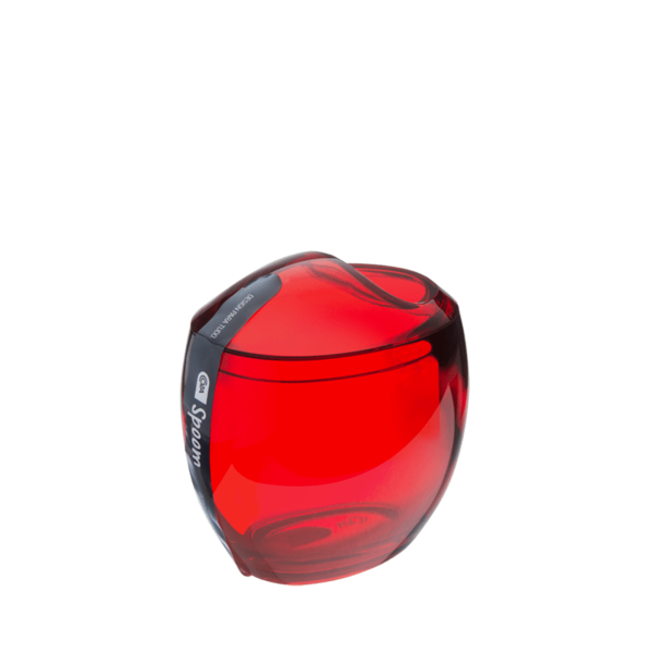 Porta-algodão/cotonetes - Spoom 10 8 X 10 6 X 8 5 Cm Vermelho