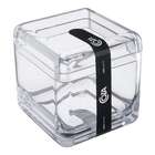 Porta Algodão Cube Creme