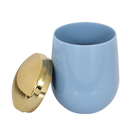 Porta Algodão Dourado em Plástico Confort Belly Ou