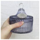 Porta Algodão E Cotonete Vidro 12cm