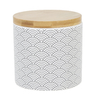 Porta Algodão Marrom em Cerâmica Okino Sensea