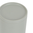 Porta Algodão Plástico Redondo Verde Dórica Ou